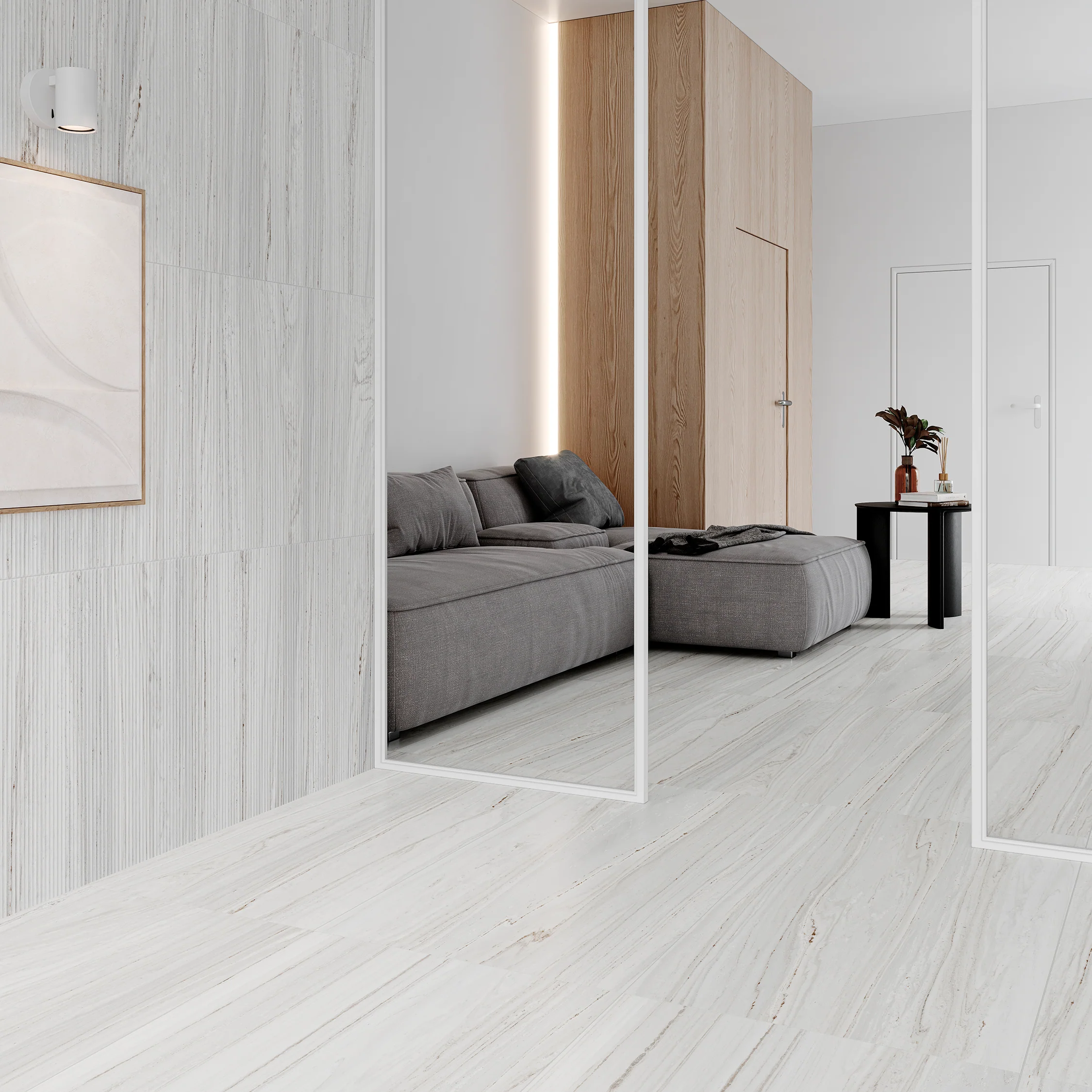 Palissandro Italian marble flooring and wall UAE — RNK Technical Services